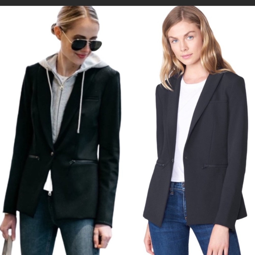 Veronica Beard Black Wool Blazer